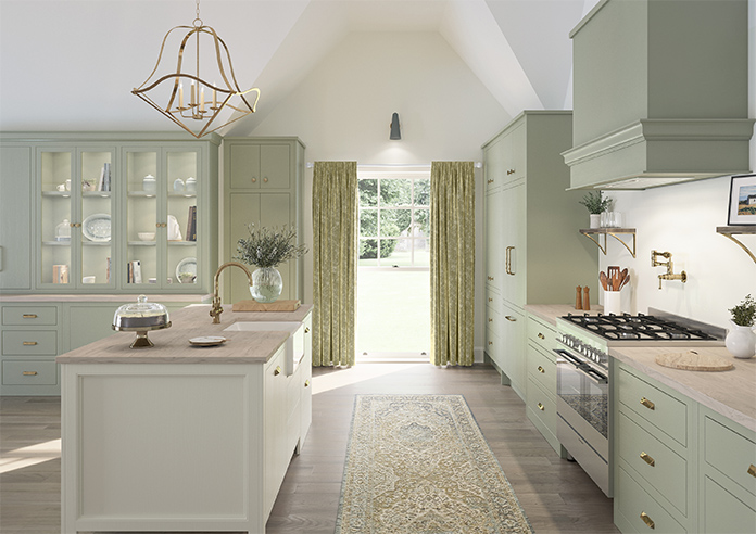 Caen Chenille, Golden Brown - Made to Measure Curtains - Image 14